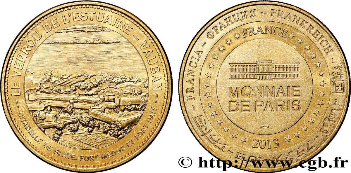 TOURISTIC MEDALS Médaille touristique, Le Verrou de l’Estuaire  AU