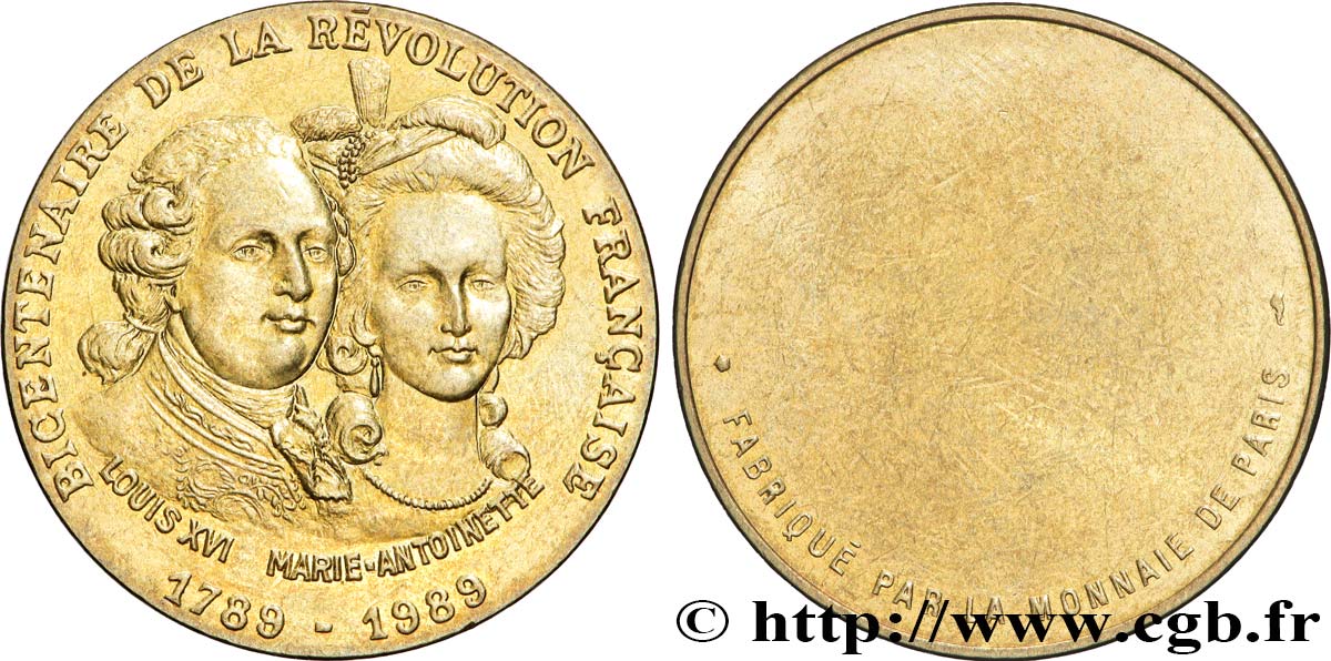 QUINTA REPUBBLICA FRANCESE Médaille, Bicentenaire de la Révolution Française q.SPL