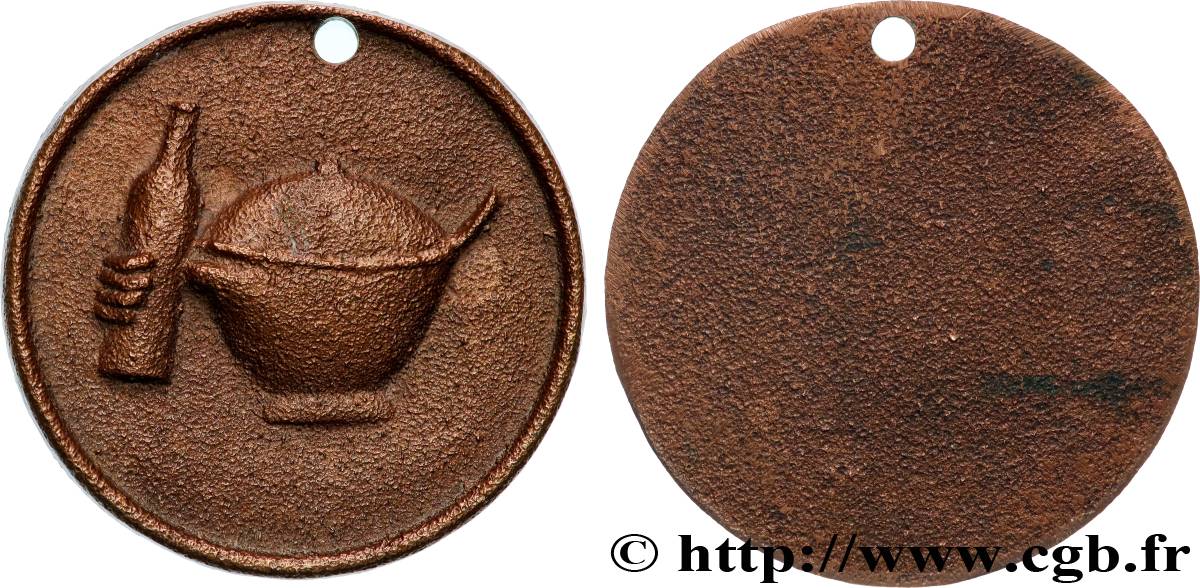 CORPORATIONS - DISTILLATEURS et LIMONADIERS Médaille, Bouteille d’alcool XF