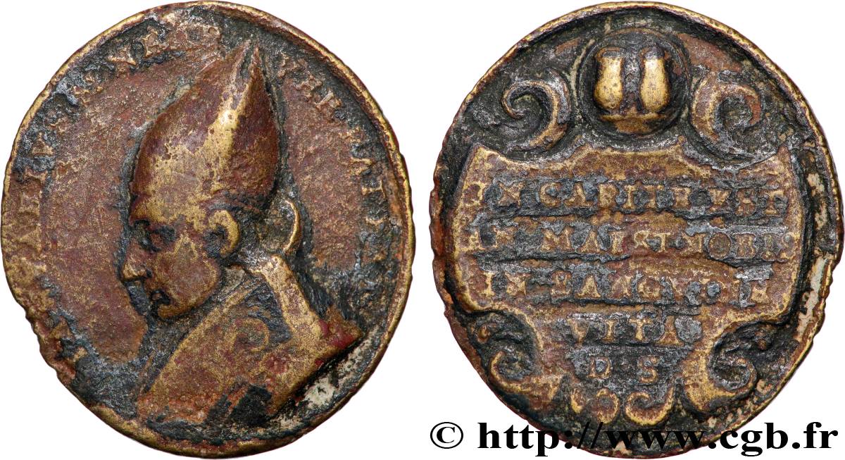 MÉDAILLES RELIGIEUSES Médaille, Saint Janvier de Naples TB+