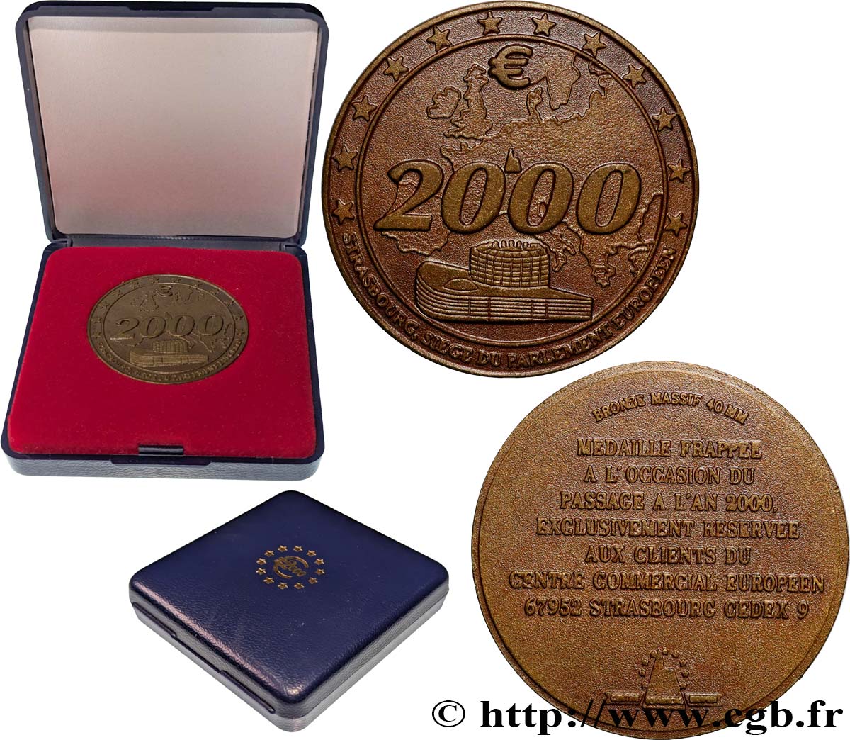 CINQUIÈME RÉPUBLIQUE Médaille, Passage à l’an 2000 SUP