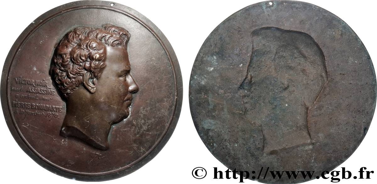 SECOND EMPIRE Plaque, Victor Noir SS