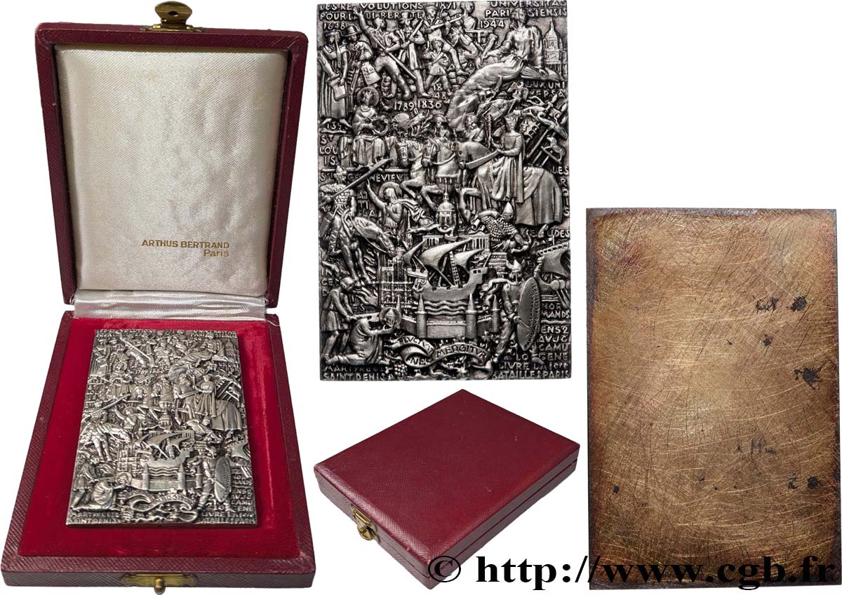 MONUMENTS ET HISTOIRE Plaquette, Paris et son histoire TTB+