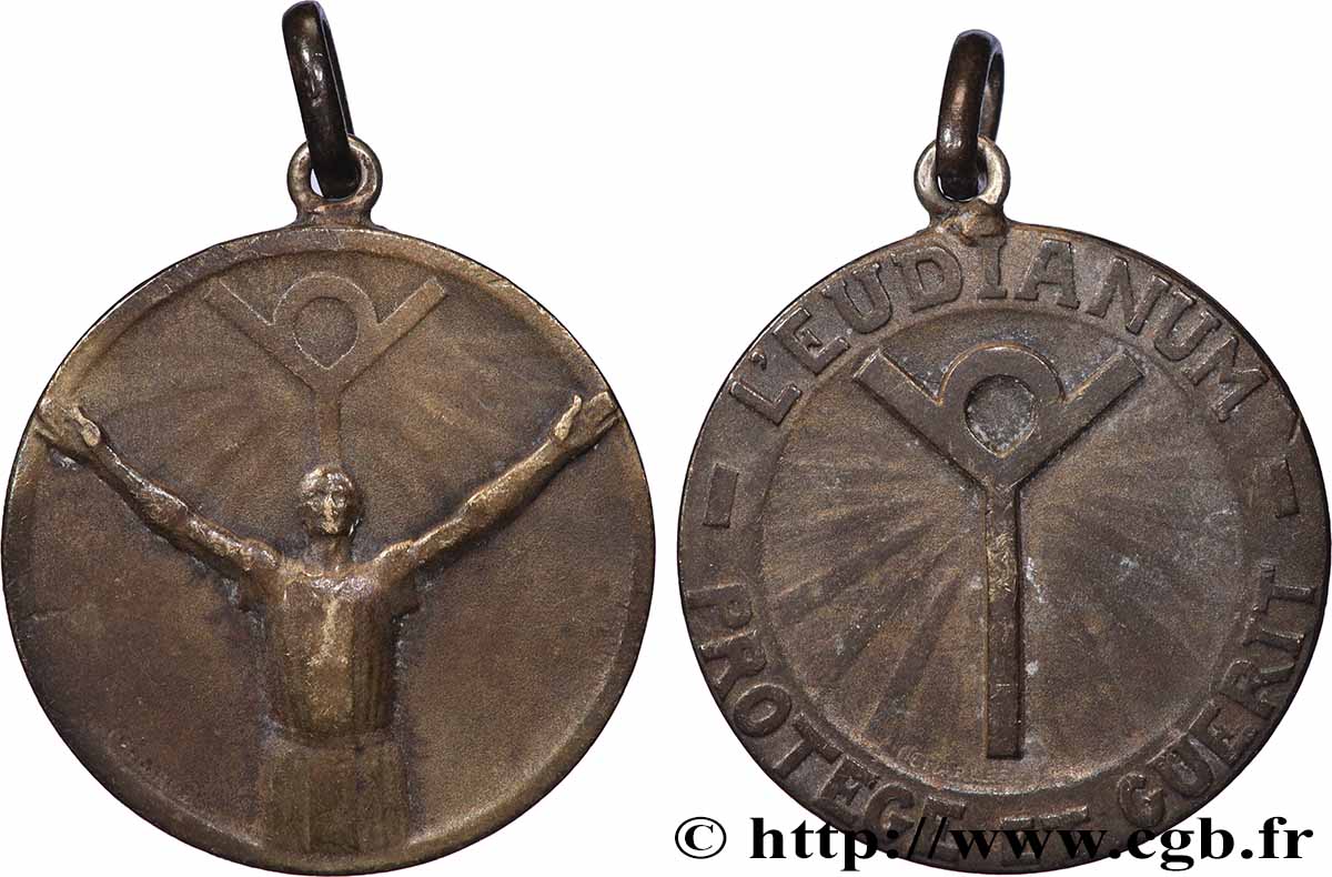 MÉDAILLES RELIGIEUSES Médaille, L&nbsp;ordre eudiaque SS
