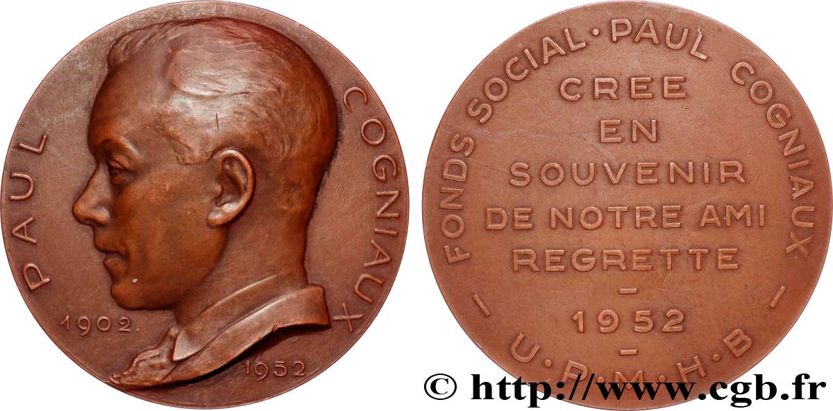 BELGIQUE - ROYAUME DE BELGIQUE - BAUDOUIN Ier Médaille, Paul Cogniaux SUP