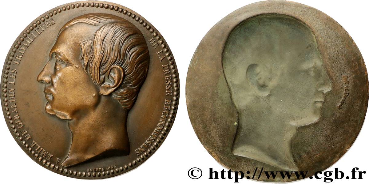 DEUXIÈME RÉPUBLIQUE Fonte, Emile de Girardin SUP