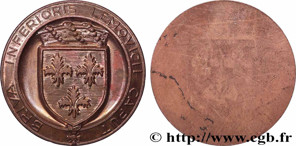 VILLES ET MAIRIES Médaille, Brive-la-Gaillarde AU