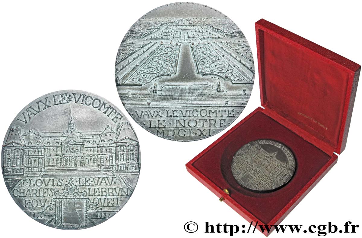 CINQUIÈME RÉPUBLIQUE Médaille, Vaux-le-Vicomte SUP
