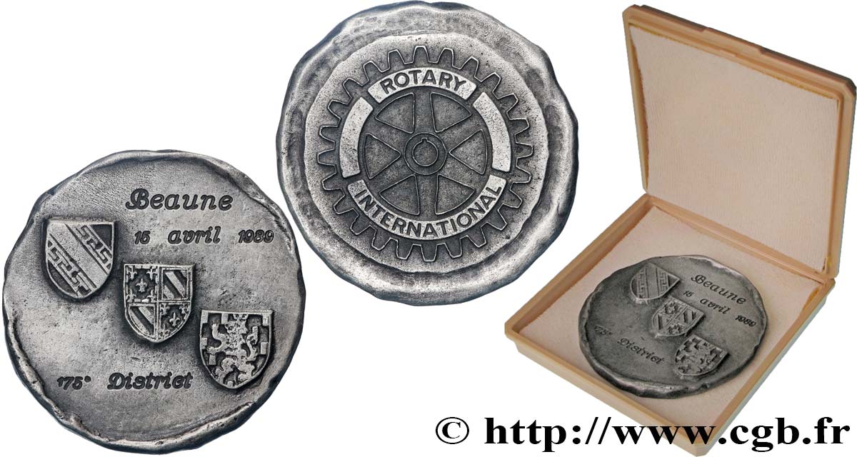 CINQUIÈME RÉPUBLIQUE Médaille, Rotary International SUP