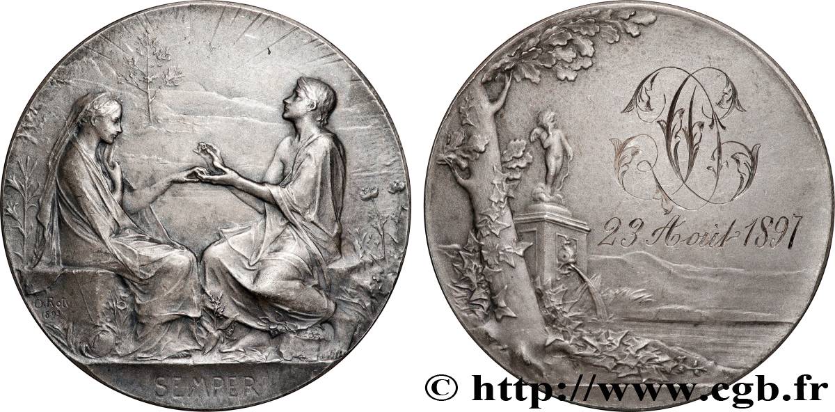 AMOUR ET MARIAGE Médaille, Semper TTB+