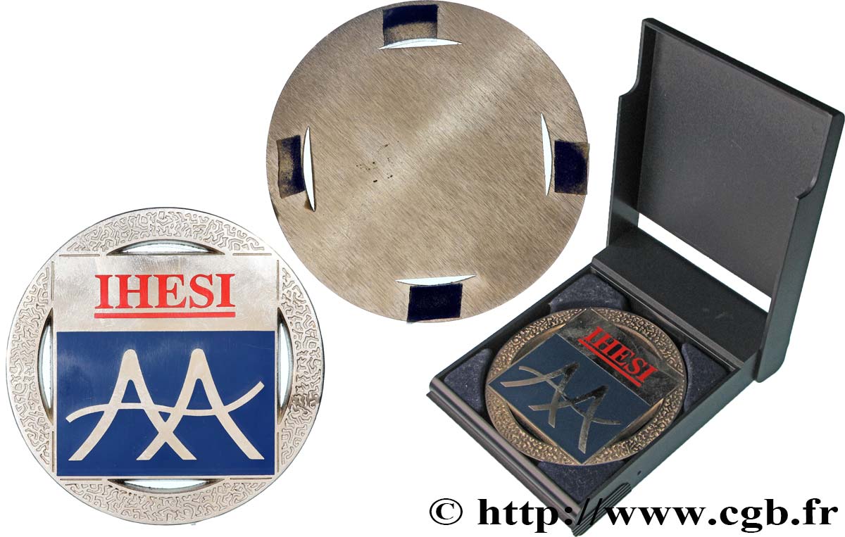 FUNFTE FRANZOSISCHE REPUBLIK Médaille, Institut des hautes études de la sécurité intérieure fVZ