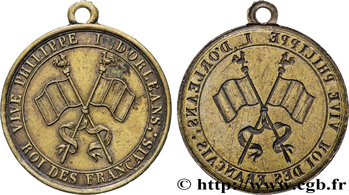 LOUIS-PHILIPPE I Médaille, Roi des français AU