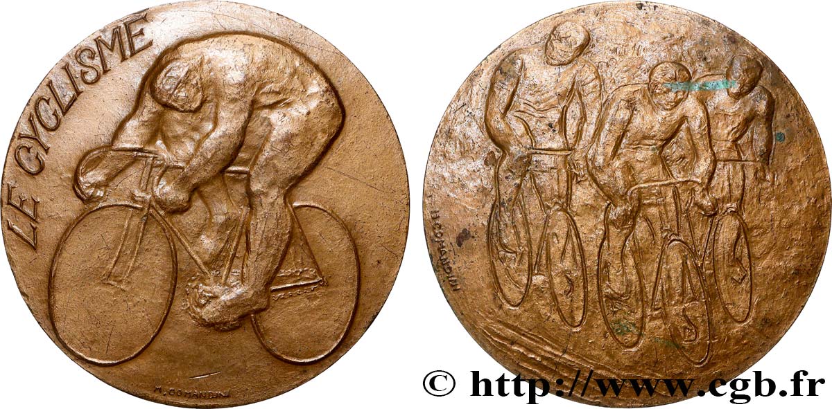 CINQUIÈME RÉPUBLIQUE Médaille, Cyclisme sur piste et sur route SUP+