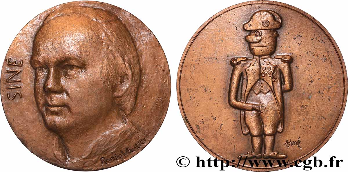 ARTISTES : GRAVEURS, PEINTRES, SCULPTEURS Médaille, Maurice Sinet q.SPL