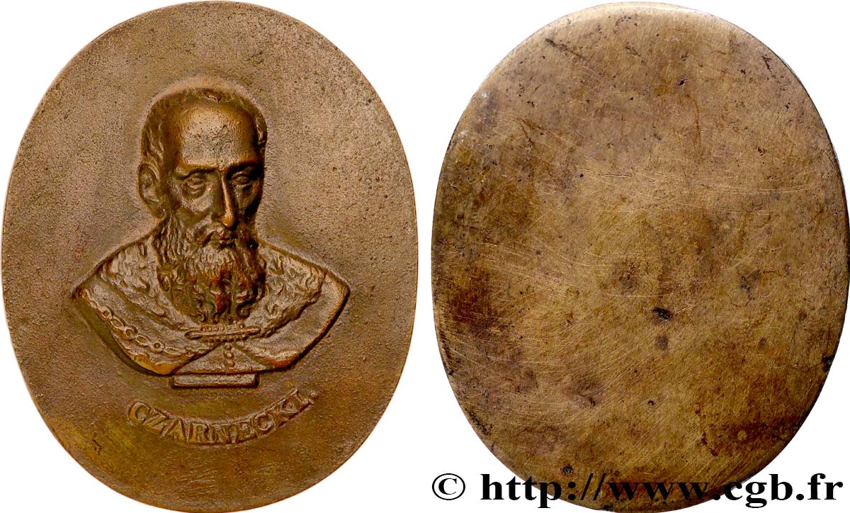 LITUANIE ET POLOGNE - JEAN CASIMIR II Médaille, Stefan Czarniecki TTB+