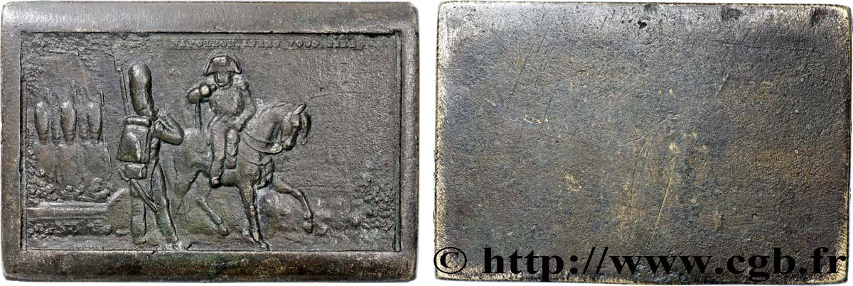 PREMIER EMPIRE Plaquette, Après vous, Sire ! TB