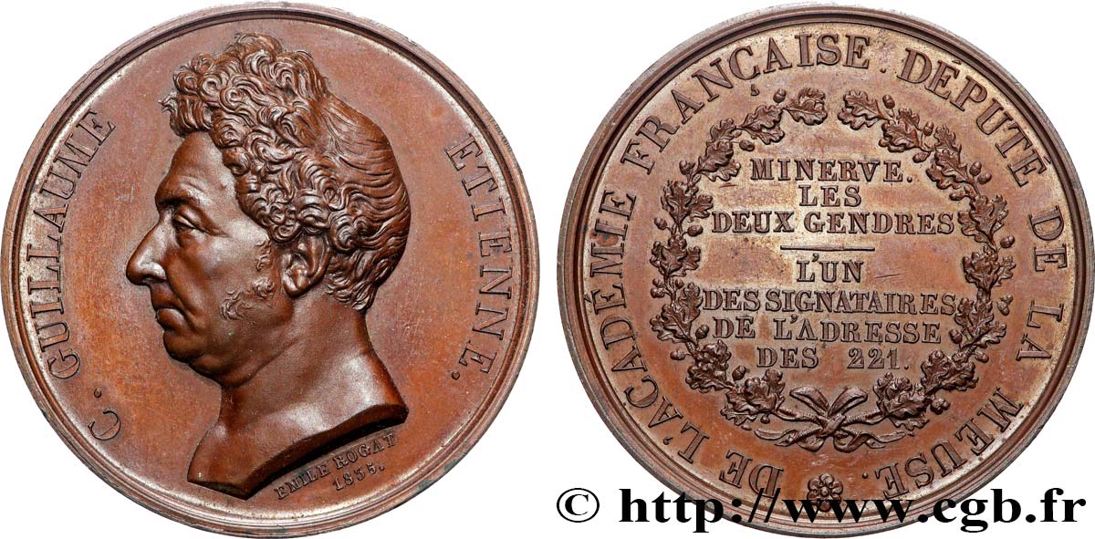 LOUIS-PHILIPPE Ier Médaille, Charles-Guillaume Étienne SPL