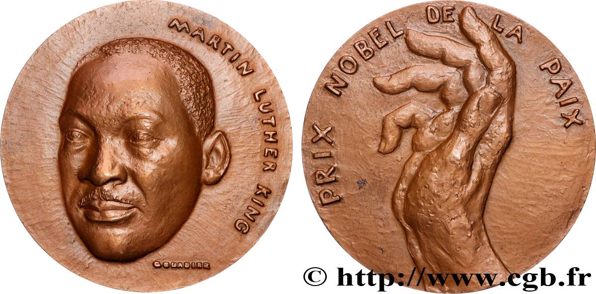 V REPUBLIC Médaille, Martin Luther King AU