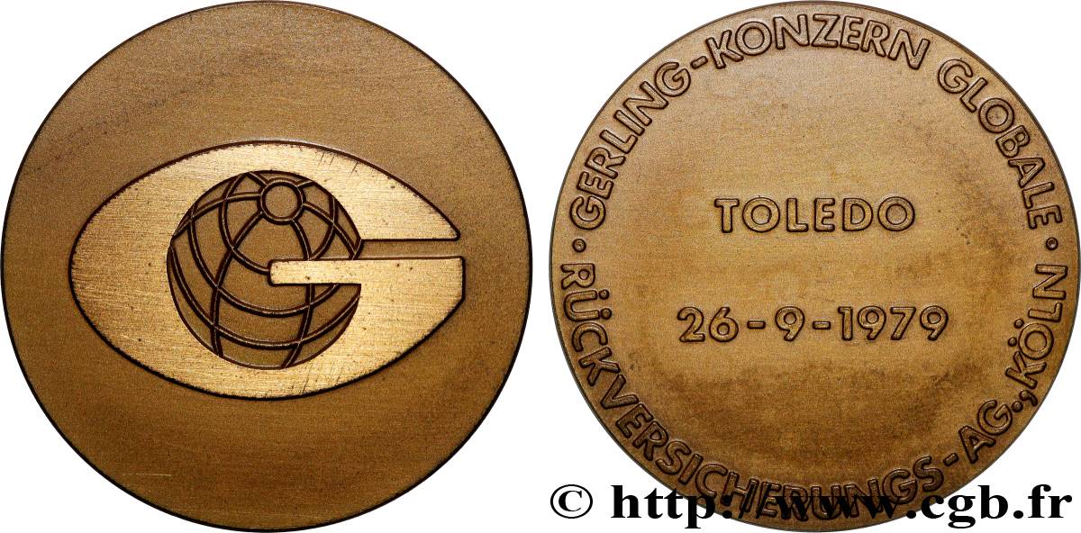 ASSURANCES Médaille, Société d’assurance, Gerling-Konzen Globale AU