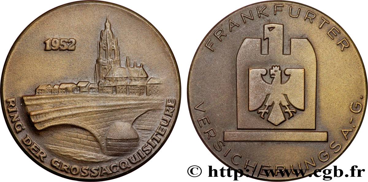 ASSURANCES Médaille, Frankfurter Versicherungs A. G. SUP