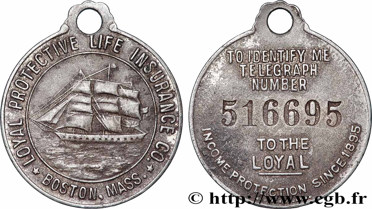 ASSURANCES Médaille, Loyal Protective Life Insurance Co. TTB