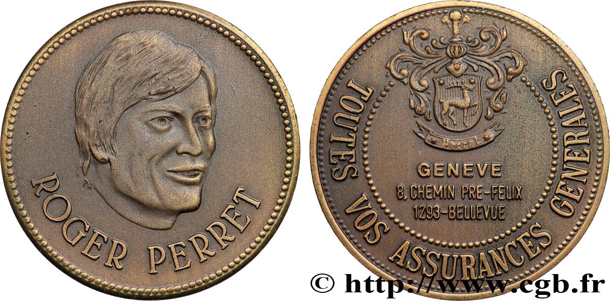 INSURANCES Médaille, Roger Perret AU