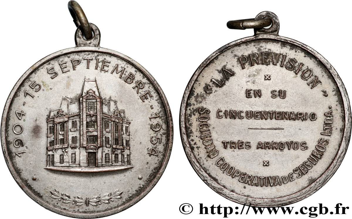 ASSURANCES Médaille, Cinquantenaire de La Prevision TTB