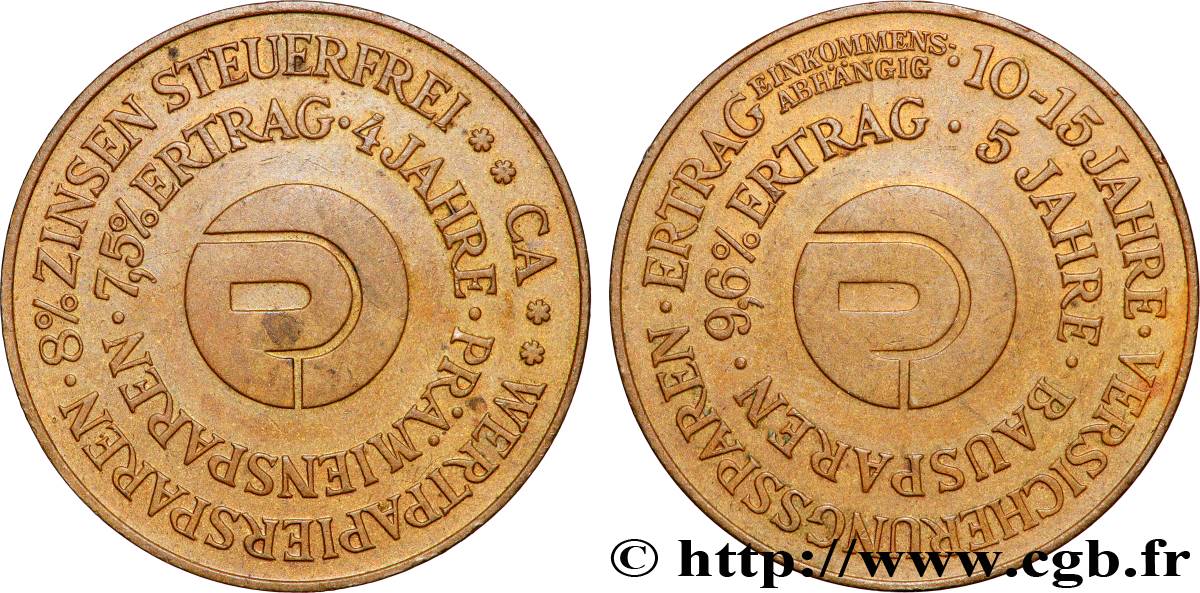 ASSURANCES Médaille, CD, Versicherungssparen TTB+