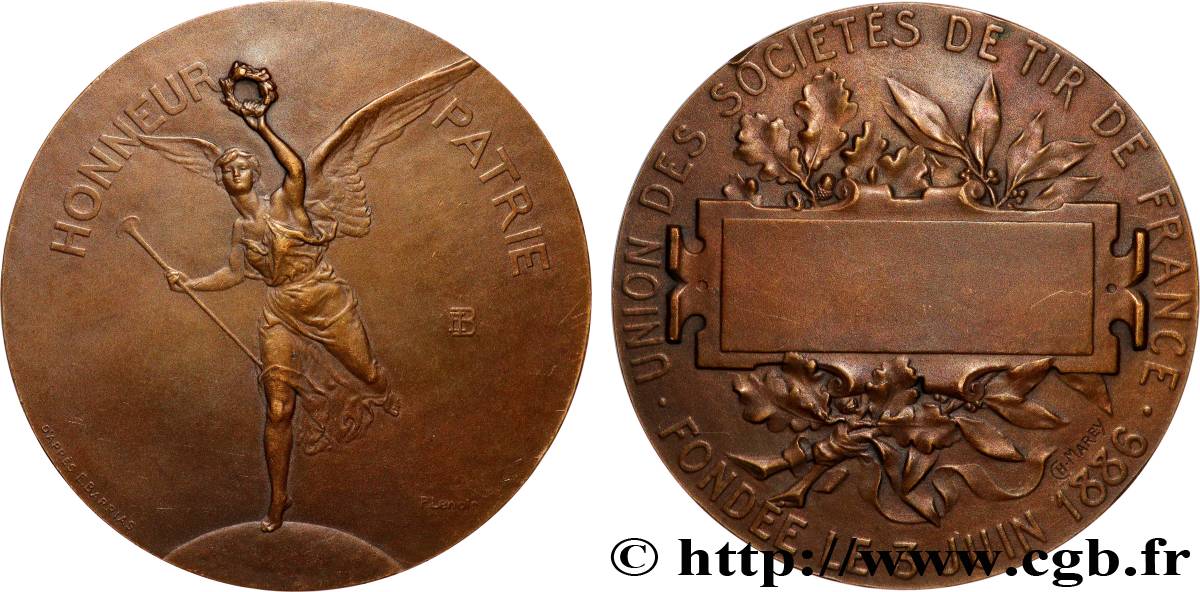 TROISIÈME RÉPUBLIQUE Médaille, Honneur et Patrie SUP/TTB+