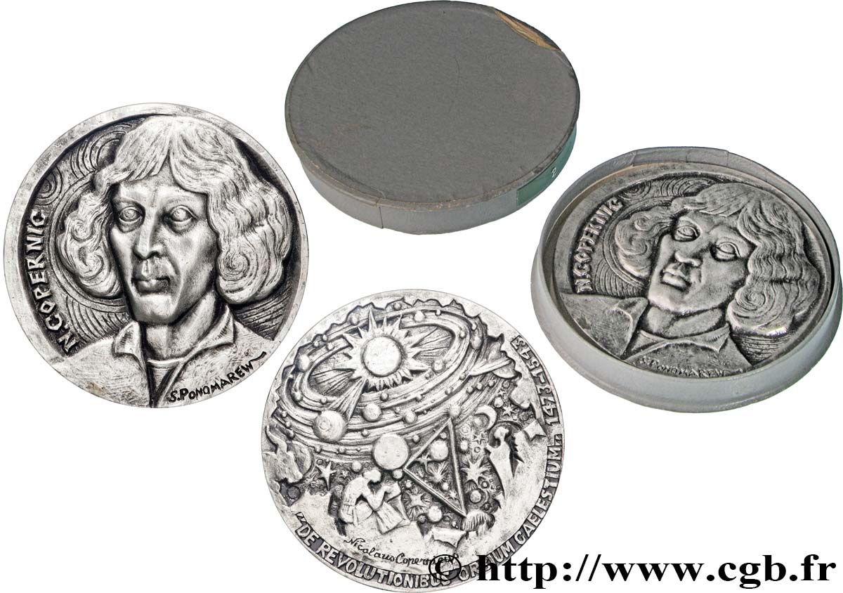 SCIENCES & SCIENTIFIQUES Médaille, Nicolas Copernic, n°2 SUP
