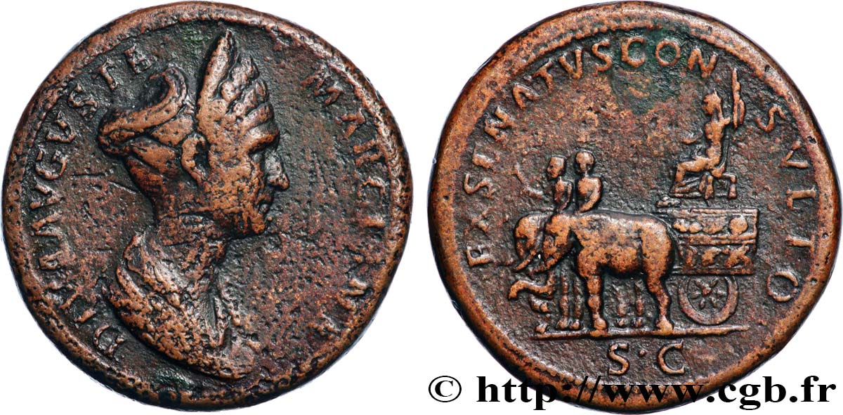 MARCIANA FAUX SESTERCE XF