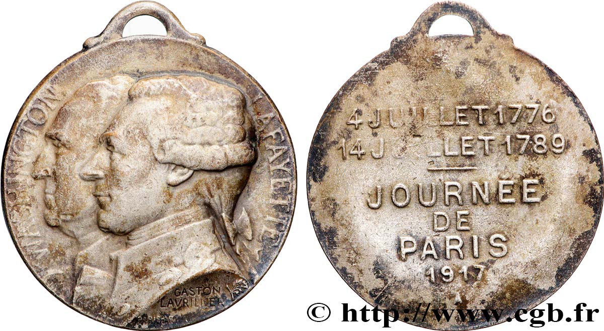 DRITTE FRANZOSISCHE REPUBLIK Médaille, Journée de Paris fSS