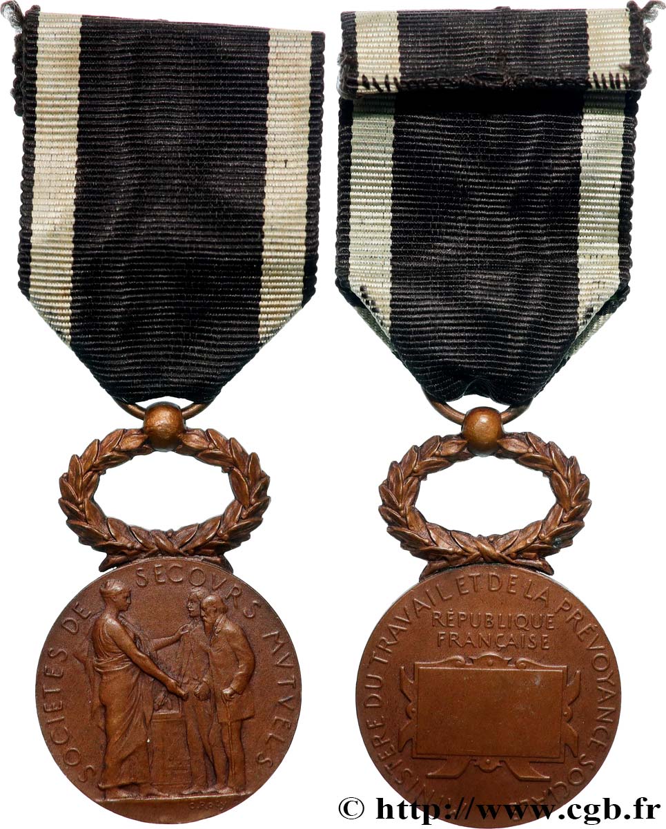 INSURANCES Médaille, Société de secours mutuels AU