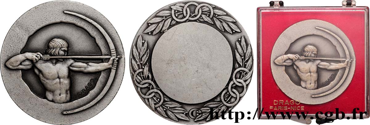 TIR ET ARQUEBUSE Médaille, Tir à l’arc fVZ