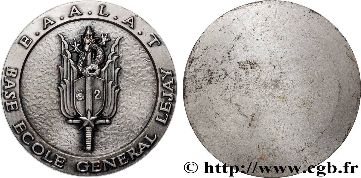 CINQUIÈME RÉPUBLIQUE Médaille, École d’application de l’aviation légère de l’armée de Terre TTB+
