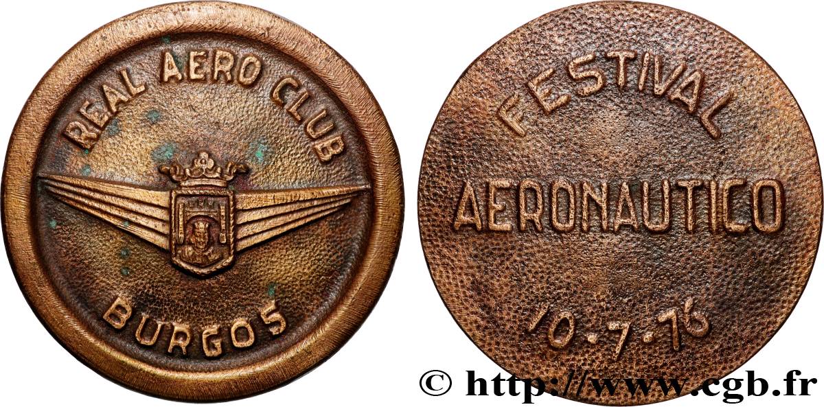 SPAGNA Médaille, Aéro-club Royal de Burgos BB