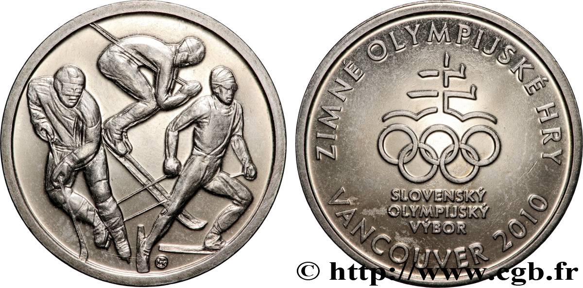 JEUX OLYMPIQUES Médaille, Jeux olympiques d hiver, Comité olympique de Slovénie Proof set