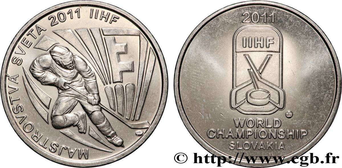 SLOWENIEN Médaille, Championnat du monde de hockey sur glace VZ