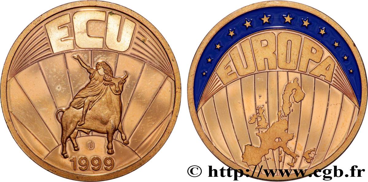 EUROPA Médaille, Ecu Europa AU