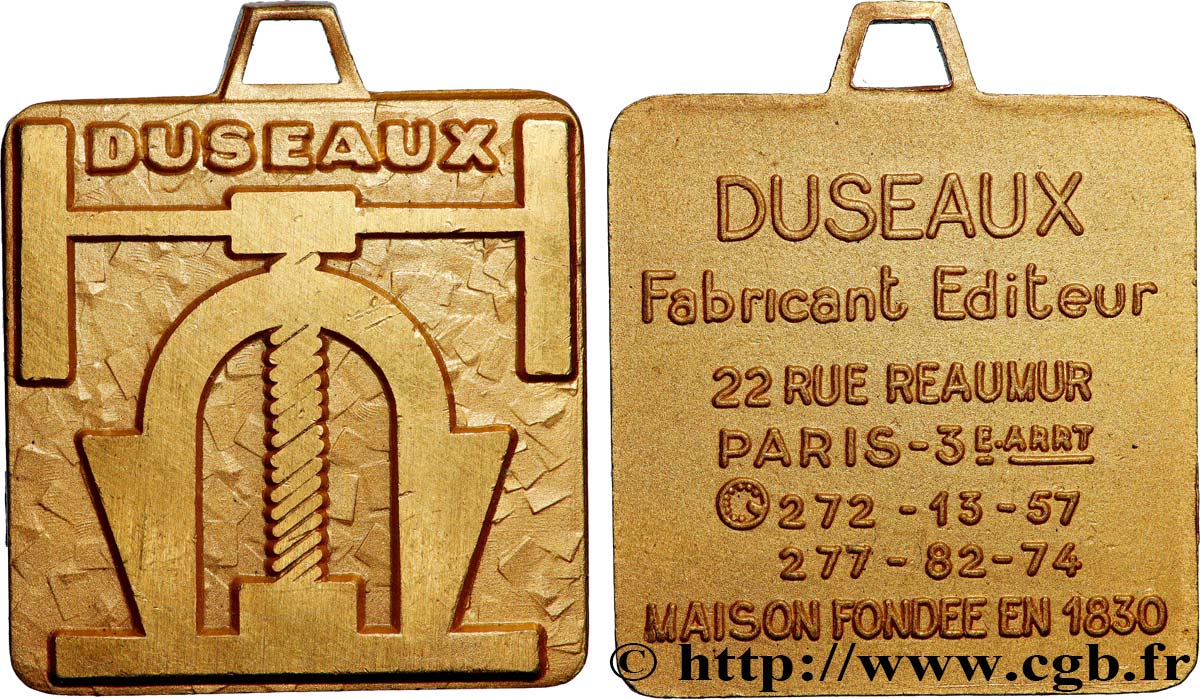 FUNFTE FRANZOSISCHE REPUBLIK Médaille, Daseaux VZ