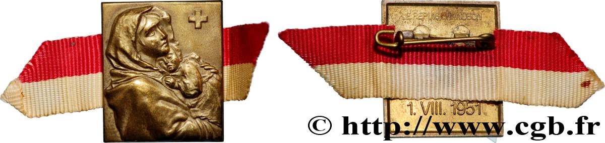 CHARITABLE SOCIETIES Insigne, Croix rouge  AU