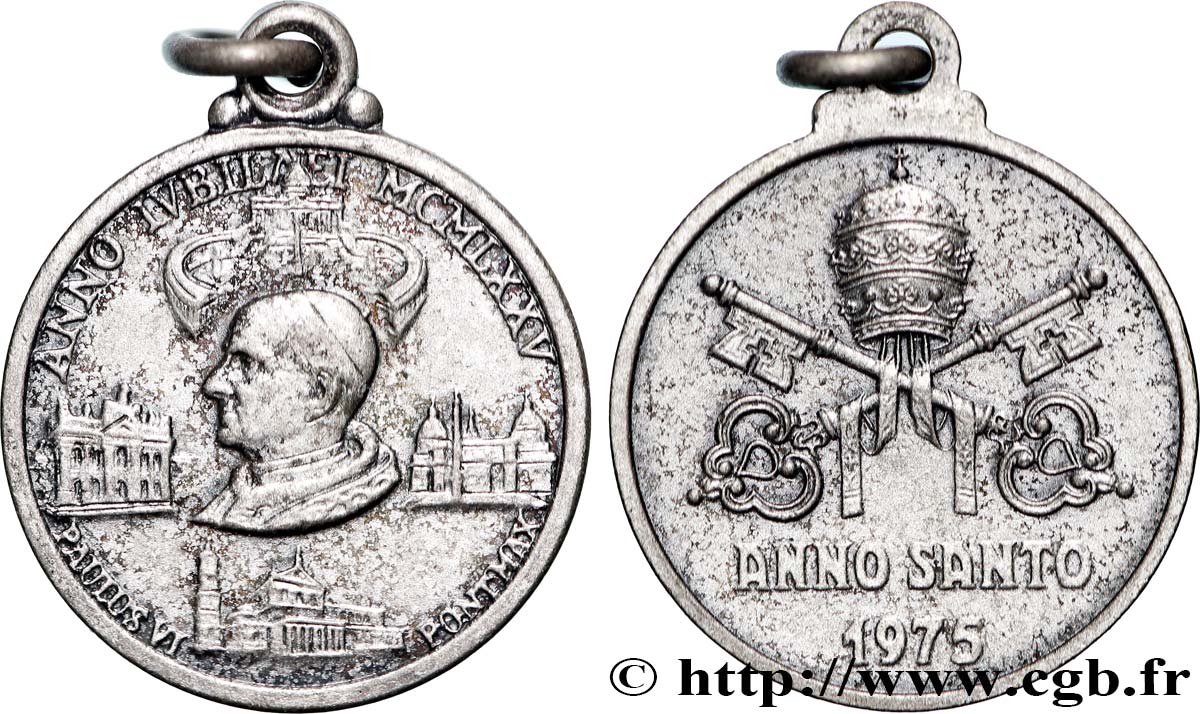 VATICAN AND PAPAL STATES Médaille, Année Sainte XF