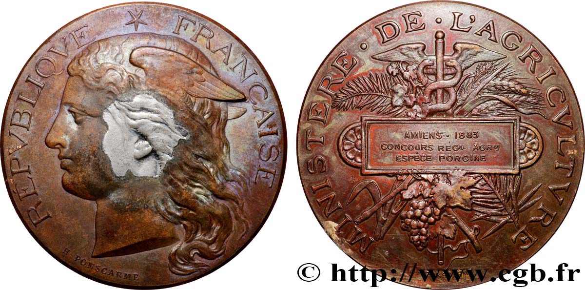 Médaille - Coq - ance – Numista
