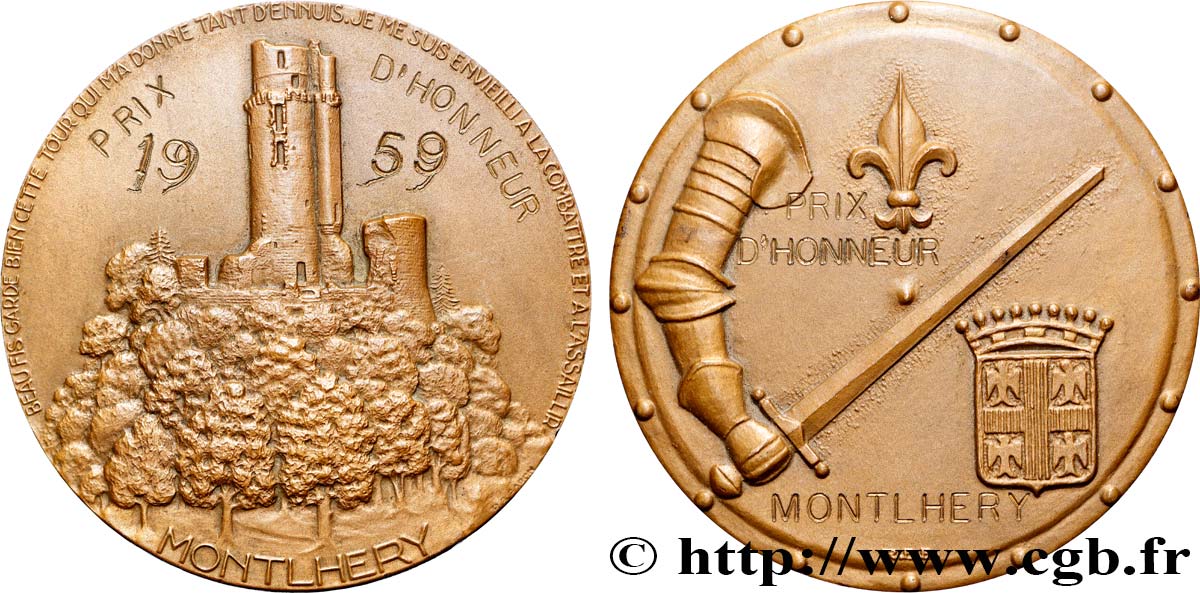 CINQUIÈME RÉPUBLIQUE Médaille, Prix d’honneur de Montlhéry TTB+