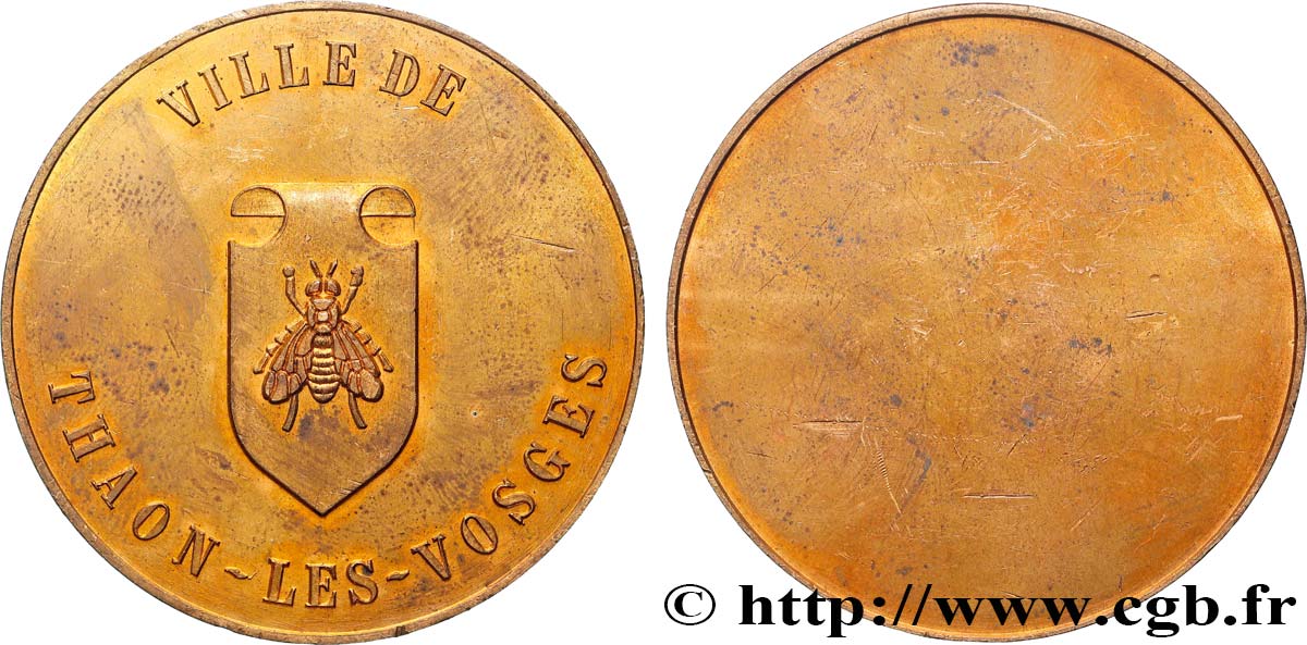 VILLES ET MAIRIES Médaille, Ville de Thaon-les-Vosges TTB