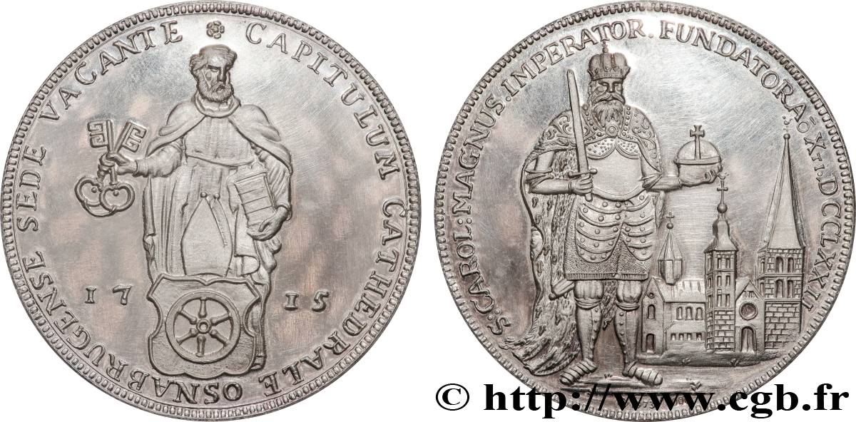 GERMANY - OSNABRÜCK Médaille, Reproduction 1 thaler - Sede Vacante Proof set
