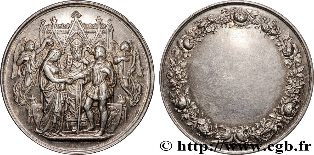 AMOUR ET MARIAGE Médaille de mariage fVZ