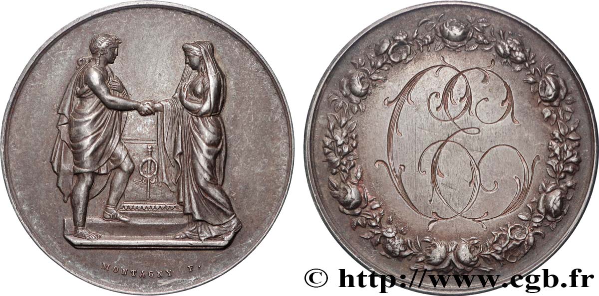 AMOUR ET MARIAGE Médaille de mariage q.SPL