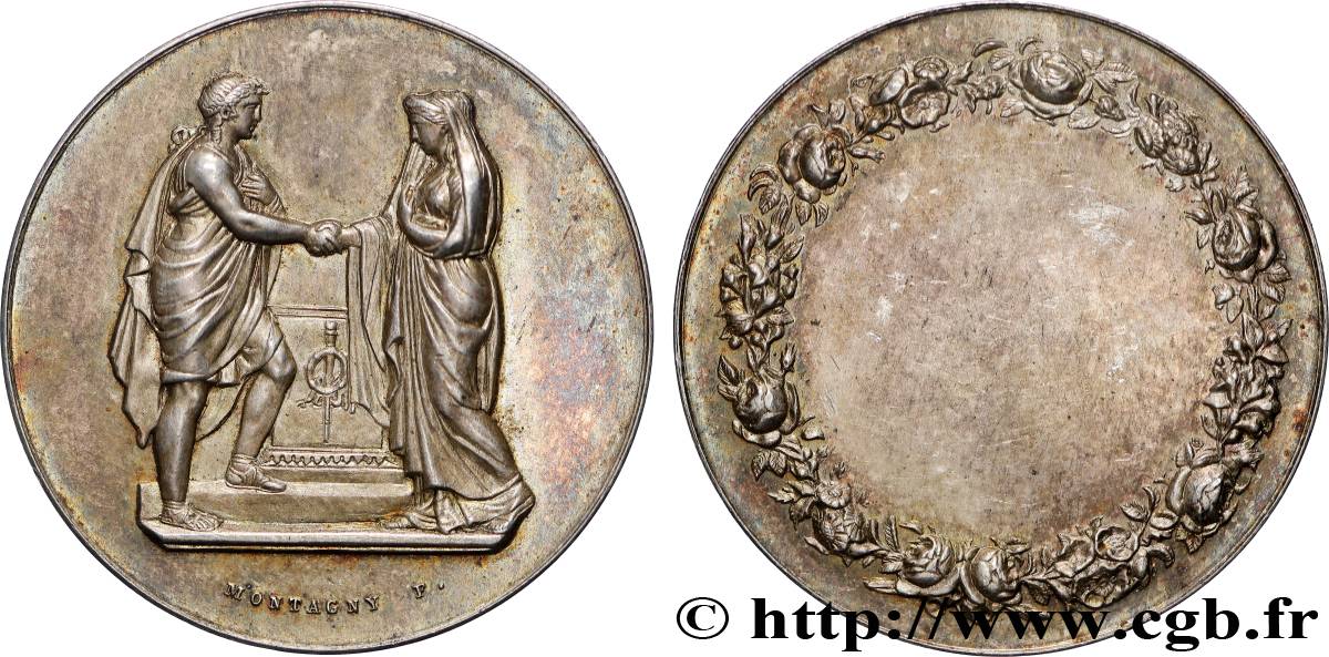 AMOUR ET MARIAGE Médaille de mariage SUP