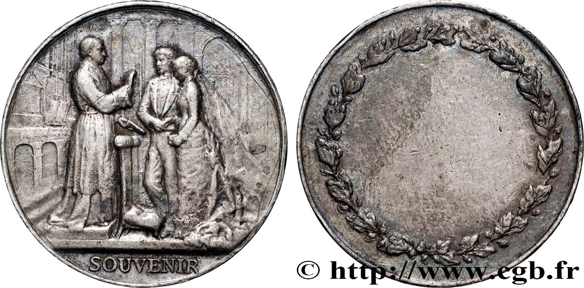 LOVE AND MARRIAGE Médaille de mariage, Souvenir AU